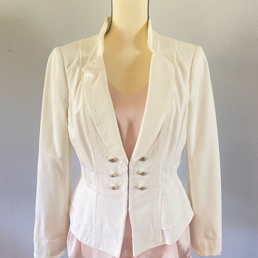 WHBM Military Jacket Blazer